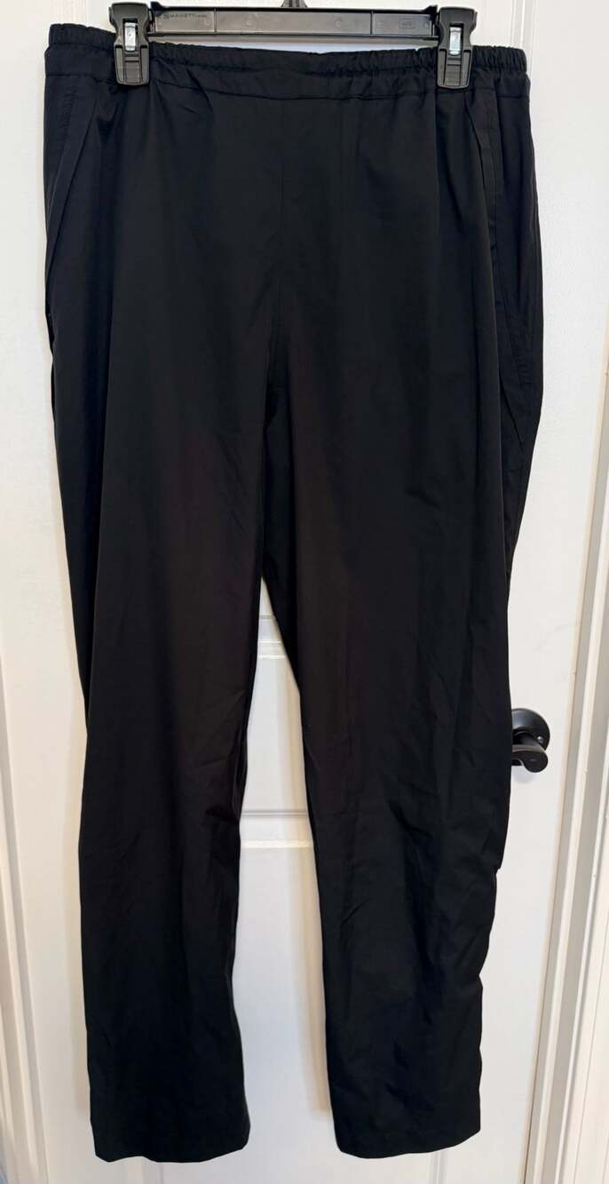 Masters Tournament Rain Pants Black Golf